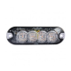 Durite 0-441-64 R10 R65 High Intensity 4 Amber LED Warning Light (12 flash patterns) PN: 0-441-64